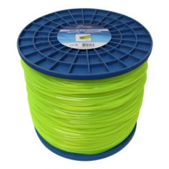 Bobine fio nylon 2,4 x 10kg quadrado kawapower