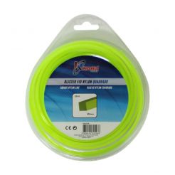 Blister fio nylon 3,0mm 15mt quadrado kawapower